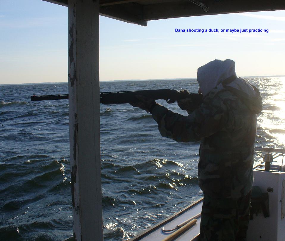08DanaShootingDuck.JPG